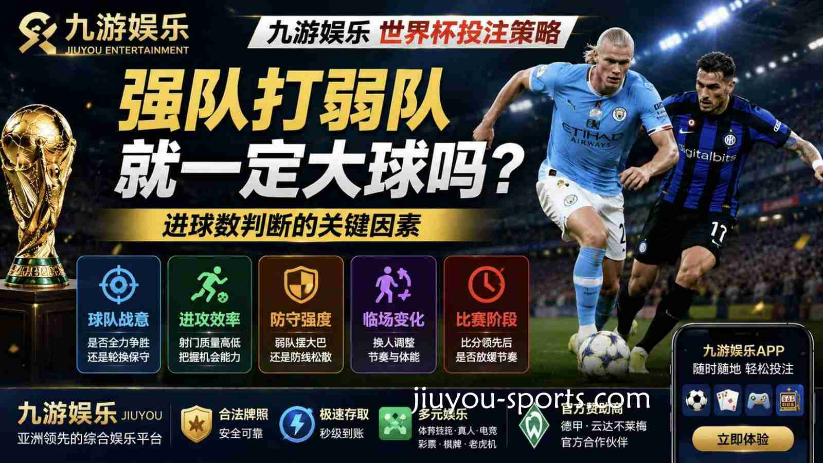 开云体育世界杯投注策略：强队打弱队就一定大球吗？