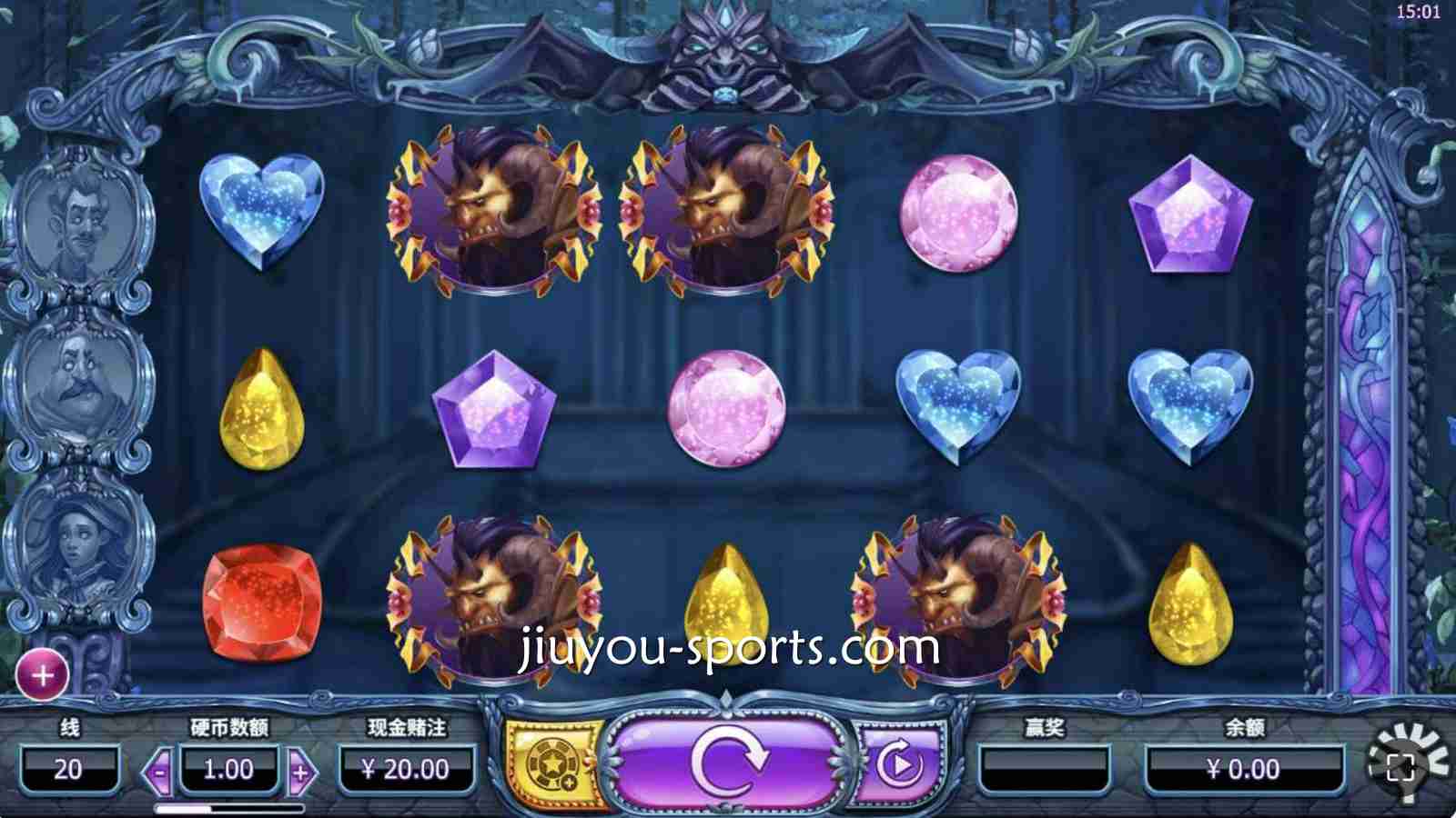 开云体育YGG《美女与野兽》老虎机玩法解析